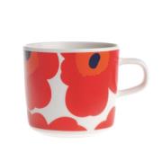 Marimekko Unikko kaffekop 20 cl rød-hvid