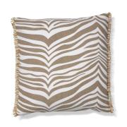 Classic Collection Zebra pude 50 x 50 cm Simply taupe