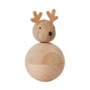 OYOY Christmas Rudolf træfigur Bøg/Eg