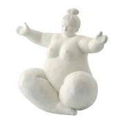 Lene Bjerre Serafina dekoration "kvinde omfavnende" 24 cm White