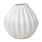 Broste Copenhagen Wide vase ivory 25 cm
