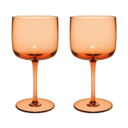 Villeroy & Boch Like vandglas 27 cl 2-pak Apricot
