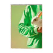 Paper Collective White Rabbit plakat 50x70 cm
