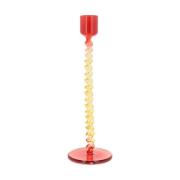 Villa Collection Styles lysestage 20,3 cm Yellow-red