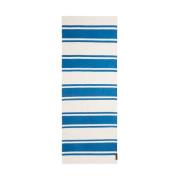 Lexington Organic Striped Cotton gangtæppe 70x130 cm Blue-white