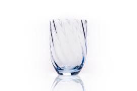 Anna Von Lipa Swirl drikkeglas 25 cl Light blue