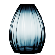 Holmegaard 2Lip vase 45 cm Mørkeblå