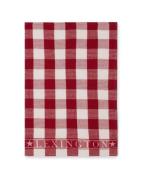 Lexington Vaffel køkkenhåndklæde 45x70 cm Rød-hvid