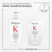 Kérastase Première Refillable Shampoo and Refill Pouch Duo for Damaged...
