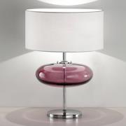 Bordlampe Show Elisse 62 cm glaselement pink