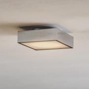 Decor Walther Cut LED-loftlampe, krom, 18x18 cm