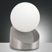 Gravity LED-bordlampe, nikkel