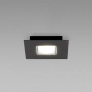 Fabbian Quarter, sort LED-loftlampe, 1 lyskilde
