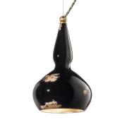 Vintage hængelampe Ginevra i sort