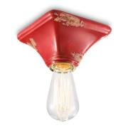 Loftlampe C135 rød