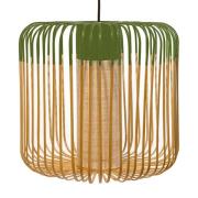 Forestier Bamboo Light M hængelampe 45 cm, grøn