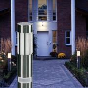 Vejlampe 475, stål, højde 90 cm, bevægelsessensor