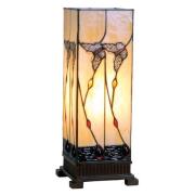 Amberly ravfarvet bordlampe 45 cm