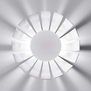 Loto hvid LED-designer loftlampe, 27 cm