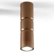 Turbo påbygnings loftlampe, faststående, bronze