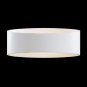 Trame LED-væglampe, oval form i hvid