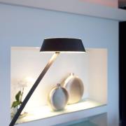 OLIGO Glance LED-gulvlampe buet mat sort