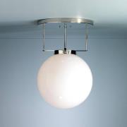 Brandts loftlampe i Bauhaus-stil nikkel 30 cm