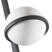 Vibia Palma 3710 LED-væglampe, grafit