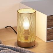 Pauleen Mesh bordlampe, guld