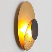 La Bocca LED-væglampe, guld-sort