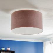 Loftlampe Pastell Roller Ø 45 cm lyserød