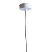 LeuchtNatur Nux hængelampe, oliven/hvid