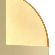 Maytoni Jupiter LED-væglampe, guld, Ø 18,4 cm