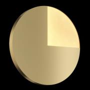 Maytoni Jupiter LED-væglampe, guld, Ø 44,8 cm