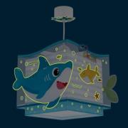 Dalber Little Shark hængelampe med havmotiv