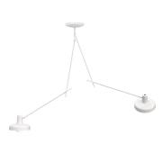 GRUPA Arigato loftslampe 2-lys 110 cm hvid