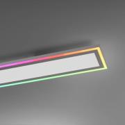 LED-loftslampe Kant, CCT + RGB, 100x18cm