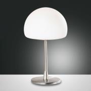 Gaia LED-bordlampe med touchdæmper, krom