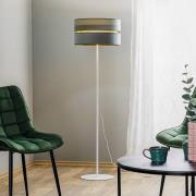 Gulvlampe Golden Duo mintgrøn/guld