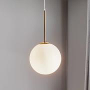 Bosso pendellampe, 1 lyskilde, hvid/guld 30 cm
