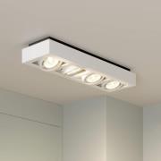 Arcchio loftspot Ronka, 65 cm, 4 lyskilder, hvid, GU10