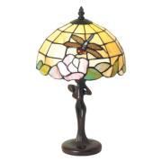 Sirin bordlampe i Tiffany-stil