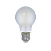 LED-filamentpære, mat, E27, 3,8W, 3000K, 806 lm