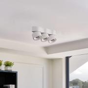Arcchio Rotari LED-loftlampe, linser, 3 lyskilder