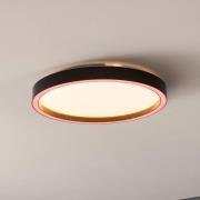 EGLO connect Montemorelos-Z, RGBW, sort, Ø42cm