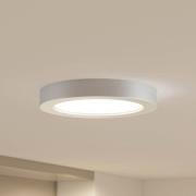 Prios Edwina LED-loftslampe sølv 24,5 cm 3 stk
