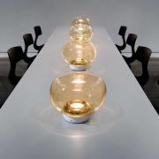 Stilnovo La Mariée LED-bordlampe, guld/hvid