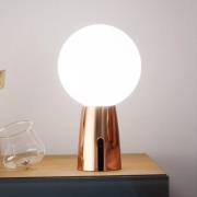 Zafferano Olimpia akku-lampe indvendig folie kobber