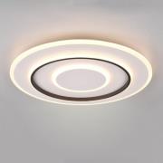 LED-loftslampe Jora rund med fjernbetjening, Ø 60 cm