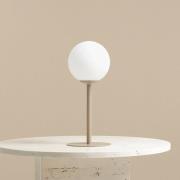 Bordlampe Joel, højde 35 cm, beige/hvid